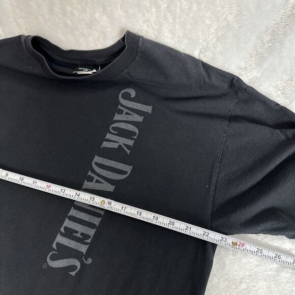 Jack Daniels Wrangler men’s size XL western bull Graphic Crew Neck - Picture 8 of 9